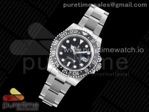 GMT Master II 116710 LN 904L SS KING 1:1 Best Edition on Oyster Bracelet VR3186 CHS