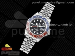 GMT Master II 126710 BLRO 904L SS KING 1:1 Best Edition on Jubilee Bracelet VR3186 CHS