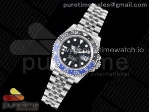 GMT Master II 126710 BLNR 904L SS KING 1:1 Best Edition on Jubilee Bracelet VR3186 CHS