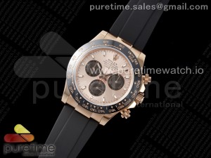 Daytona RG VRF 1:1 Best Edition 904L Steel RG Dial on Oysterflex Strap A7750