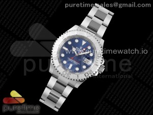 Yacht-Master 126622 Clean 1:1 Best Edition 904L Steel Blue Dial on SS Bracelet VR3235