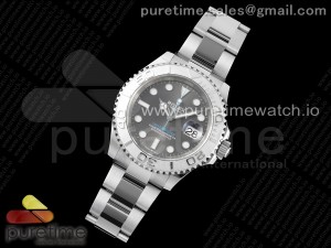 Yacht-Master 126622 Clean 1:1 Best Edition 904L Steel Gray Dial on SS Bracelet VR3235