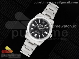 Oyster Perpetual 41mm 124300 JDF 1:1 Best Edition 904L Steel Black Dial on SS Bracelet VR3230 V2