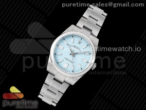 Oyster Perpetual 41mm 124300 JDF 1:1 Best Edition 904L Steel Tiffany Blue Dial on SS Bracelet VR3230 V2