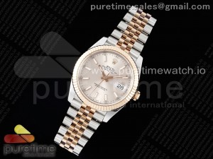 DateJust 41 126331 VSF 1:1 Best Edition 904L Steel RG Dial on SS/RG Jubilee Bracelet VS3235