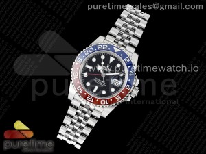 GMT Master II 126710 BLRO 904L SS AR+F 1:1 Best Edition on Jubilee Bracelet VR3186 CHS