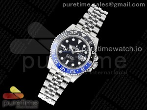 GMT Master II 126710 BLNR 904L SS AR+F 1:1 Best Edition on Jubilee Bracelet VR3186 CHS