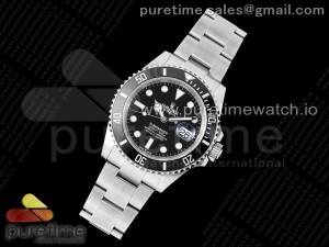 Submariner 41mm 126610 LN Black Ceramic 904L Steel AR+F 1:1 Best Edition VR3235