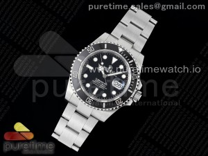 Submariner 41mm 126610 LN Black Cemirac 904L Steel HKF 1:1 Best Edition VR3235