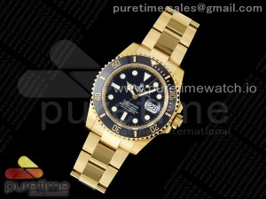 Submariner 41mm 126618 LN Black Cemirac 904L Steel HKF 1:1 Best Edition VR3235