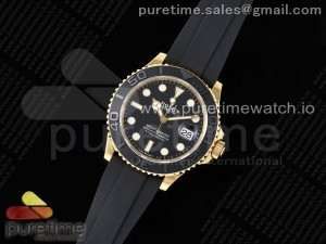 Yacht-Master 42mm 226658 VSF 1:1 Best Edition 3D Black Ceramic Bezel on Black Rubber Strap VS3235