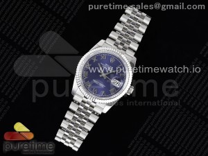 DateJust 36 SS 126234 JDF 904L Steel Blue Dial Roman Markers on Jubilee Bracelet V2