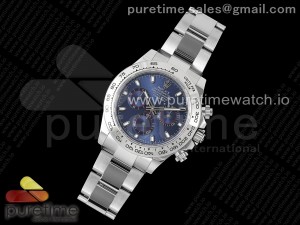 Daytona 116509 Noob 1:1 Best Edition Blue Dial on SS Bracelet SA4130