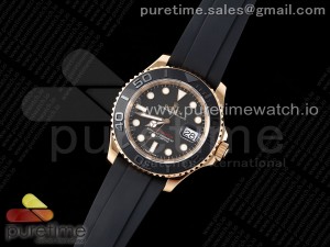 Yacht-Master 116655 VSF 1:1 Best Edition Black Ceramic Bezel on Oysterflex Rubber Strap VS3135