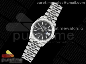 DateJust 36 SS 126234 VSF 1:1 Best Edition 904L Steel Black Stick Dial on Jubilee Bracelet VS3235