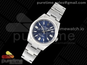 Oyster Perpetual 41mm 124300 KING 1:1 Best Edition 904L Steel Blue Dial on SS Bracelet K3230