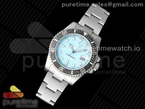 Submariner DIW Sandblasted VSF 1:1 Best Edition Tiffany Blue Dial on SS Bracelet VS3135