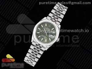 DateJust 36 SS 126234 VSF 1:1 Best Edition 904L Steel Green Leaf Dial on Jubilee Bracelet VS3235