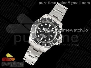 Sea-Dweller 126660 Black Ceramic AR+F 1:1 Best Edition 904L SS Case and Bracelet VR3235