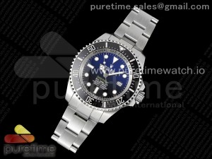 Sea-Dweller 126660 'D-Blue' AR+F 1:1 Best Edition 904L SS Case and Bracelet VR3235