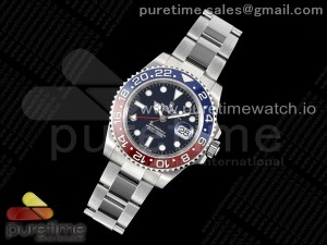 GMT Master II 126719 BLRO 904L SS APF 1:1 Best Edition Blue Dial on Bracelet VR3285 CHS