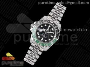 GMT Master II 126720 VTNR 904L SS Clean Factory 1:1 Best Edition on Jubilee Bracelet DD3285 CHS