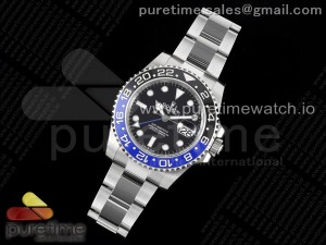 GMT-Master II 126710 BLNR Blue/Black Ceramic Clean Factory Best Edition on Oyster Bracelet DD3285 CHS