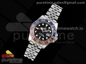 GMT-Master II 126710 BLRO Blue/Red Ceramic 904L ARF 1:1 Best Edition on Jubilee Bracelet SH3285 CHS