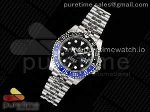 GMT-Master II 126710 BLNR Blue/Black Ceramic 904L ARF 1:1 Best Edition on Jubilee Bracelet SH3285 CHS