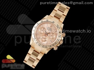 Daytona 116505 KING 1:1 Best Edition RG Crystal Dial on RG Bracelet SH4130