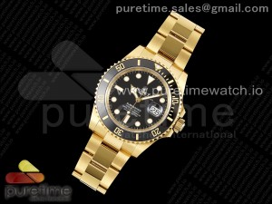 Submariner 41mm 126618 LN Black Ceramic 904L Steel Clean 1:1 Best Edition VR3235