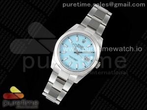 DateJust 41 126300 Polished Bezel KING 1:1 Best Edition 904L Steel Tiffany Blue Dial on Oyster Bracelet VR3235