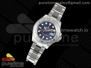 Yacht-Master 126622 904L Steel AR+F 1:1 Best Edition Blue Dial on SS Bracelet VR3235