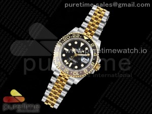 GMT Master II 126713 904L SS APF 1:1 Best Edition Black Dial on Jubilee Bracelet VR3285 CHS