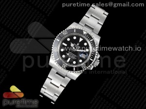 Submariner 40mm 116610 LN Black Ceramic 904L Steel RAF 1:1 Best Edition VR3135
