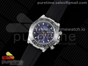 Daytona 116519 SS OMF Best Edition Blue Dial on Oysterflex Strap A7750 (Slim Movement)