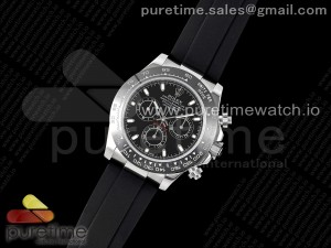 Daytona 116519 SS OMF Best Edition Black Dial on Oysterflex Strap A7750 (Slim Movement)