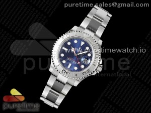 Yacht-Master 126622 KF 1:1 Best Edition Blue Dial on SS Bracelet VR3135