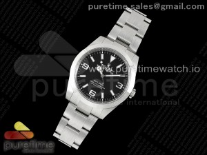 Explorer I 214270 39mm Clean 1:1 Best Edition Black Dial on SS Bracelet VR3132