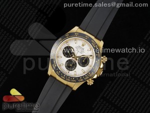 Daytona 116518 QF 1:1 Best Edition Meteorite Dial on Oysterflex Strap SH4130 V3 (Gain Weight)