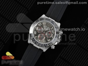 Daytona 116519 SS OMF Best Edition Gray Numeral Marker Dial on Oysterflex Strap A7750 (Slim Movement)