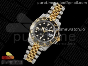 GMT Master II 126713 GRNR Clean 1:1 Best Edition Black Dial on Jubilee Bracelet DD3285 CHS