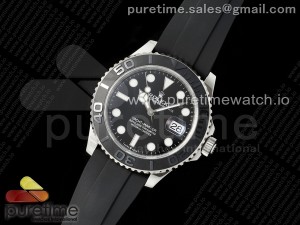 Yacht-Master 42mm 226659 TEDF 1:1 Best Edition 3D Black Ceramic Bezel on Oysterflex Strap VS3235 (Gain Weight)