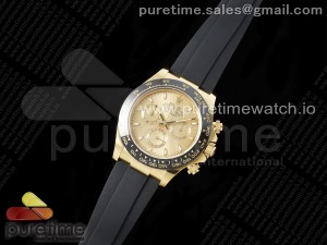 Daytona 116518 Clean 1:1 Best Edition YG Dial on Oysterflex Strap SA4130