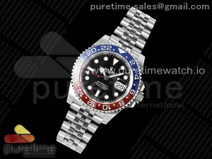 GMT-Master II 126710 BLRO 904L Steel VSF 1:1 Best Edition VR3285 (Correct Hand Stack)