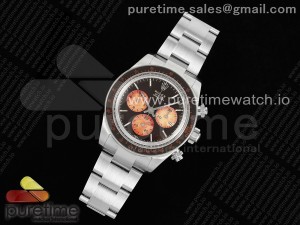 Daytona SS ADGF Best Edition Black/Orange Dial on SS Bracelet A7750