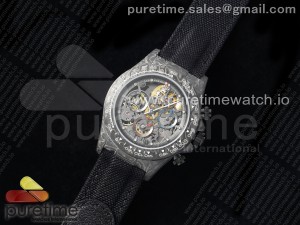 Daytona DIW Carbon DIWF Best Edition Skeleton Dial on Black Nylon Strap SA4130