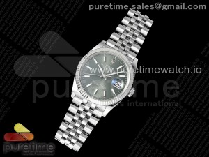 DateJust 36 126234 APF 1:1 Best Edition 904L Steel Green Sitck Dial on SS Jubilee Bracelet VR3235