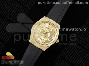 Skydweller YG Noob Best Edition YG Dial on Oysterflex Strap A23J