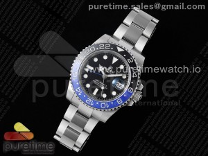 GMT Master II 126710 BLNR 904L SS APSF 1:1 Best Edition on Oyster Bracelet VR3285 CHS